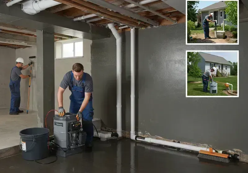 Basement Waterproofing and Flood Prevention process in Montrose County, CO